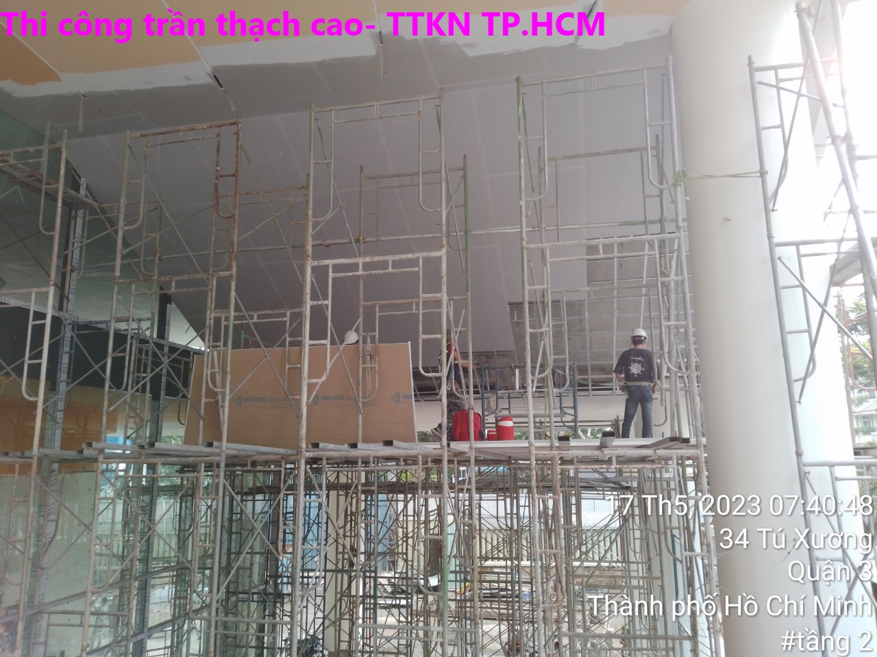 Sơn trần thạch cao