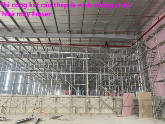 Vách thạch cao chống cháy